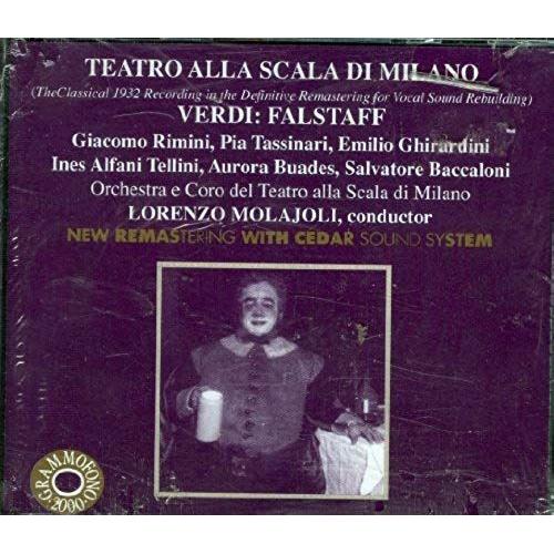 Falstaff (Opera En 3 Actes A La Scala De Milan En 1932)...