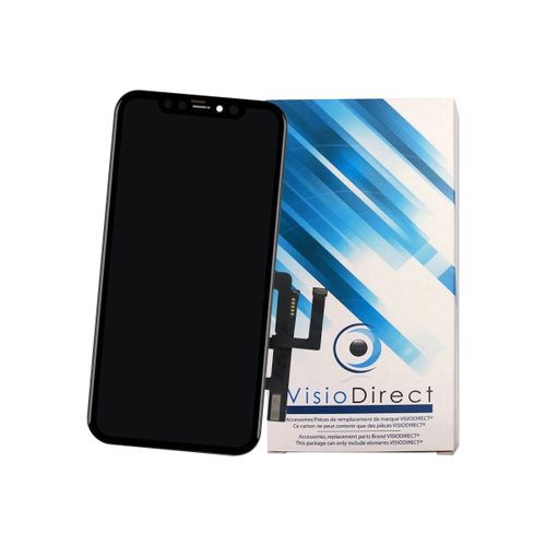 Ecran Complet Pour Iphone 11 Taille 6.1" Blanc Vitre Tactile + Ecran Lcd Telephone Portable -Visiodirect-