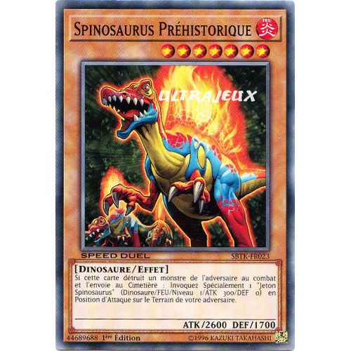 Yu-Gi-Oh! - Sbtk-Fr023 - Spinosaurus Préhistorique - Commune