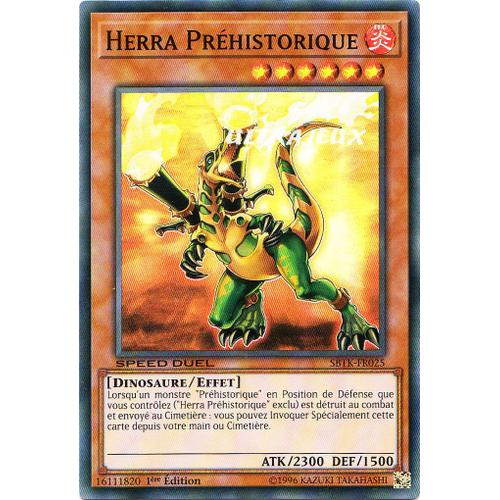 Yu-Gi-Oh! - Sbtk-Fr025 - Herra Préhistorique - Super Rare