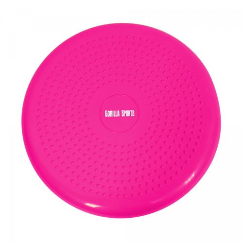 Gorilla Sports - Coussin D'assise Gonflable Avec Picots Ø 33 Cm - 9 Coloris - Couleur : Fuchsia
