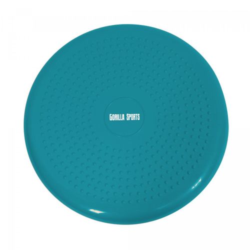 Gorilla Sports - Coussin D'assise Gonflable Avec Picots Ø 33 Cm - 9 Coloris - Couleur : Turquoise