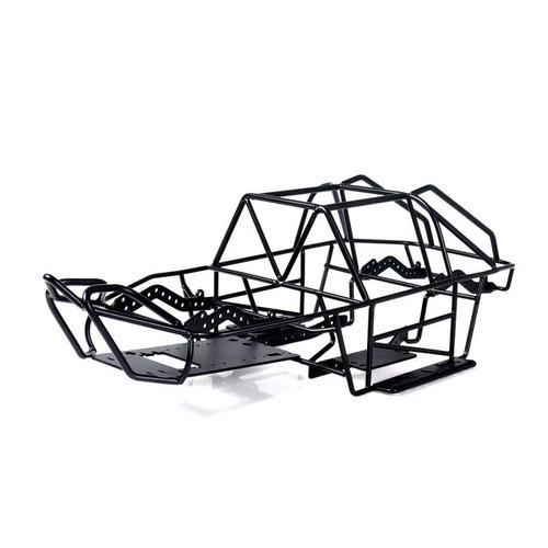 Cadre De Châssis De Cage Roulante En Métal Noir Pour Voiture Rc Axial Scx10ii Ax90046 À L'échelle 1/10,Détails Fins Avec Apparence Exquise Noir-Générique