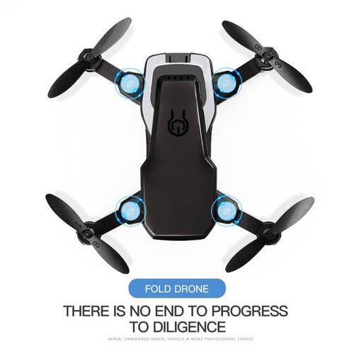 Lf606 Mini Drone Altitude Hold Rc Drones Wifi Fpv Quadcopter Dron Rc Hélicoptère-Noir-Générique