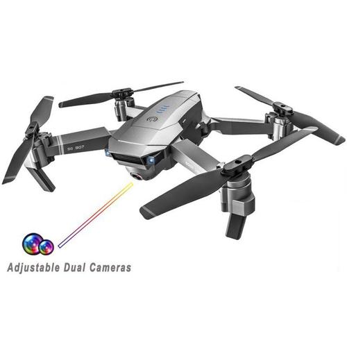 Sg907 Gps Drone Avec Caméra 4k 5g Wifi Rc Quadrirotor Flux Optique Pliable Mini Dron 1080p Hd Caméra Drone 1080p 2 Batteries-Générique