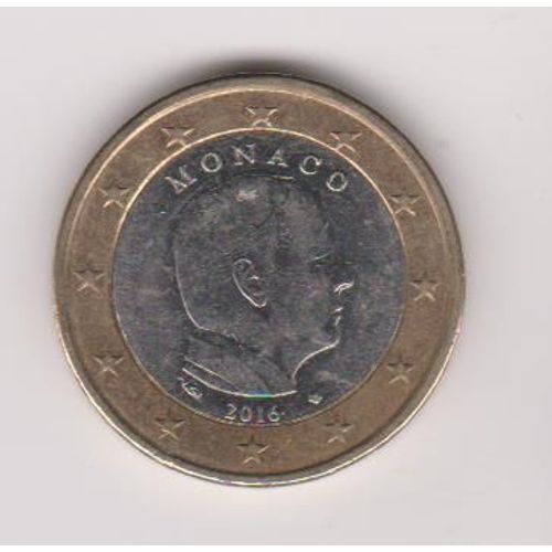 Pièce 1 Euro Monaco 2016