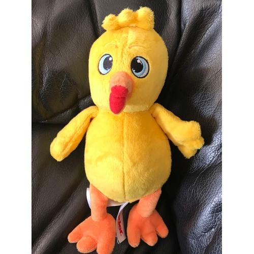 Doudou Peluche Poussin Jaune Kinder 24cm