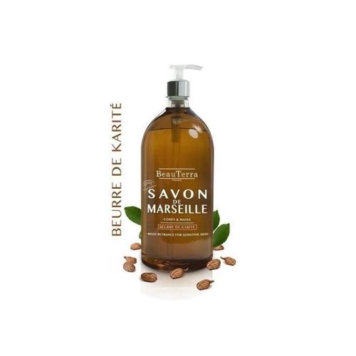 Beau Terra Savon De Marseille Au Beurre De Karité 300ml 