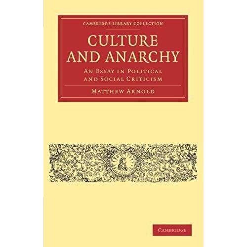 Culture And Anarchy