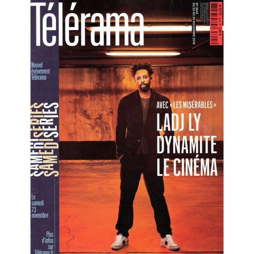 Télérama 3645: Ladj Ly. Catherine Meurisse. Adèle Haenel. Gin. Frédéric Krivine. Barrie Kosky.