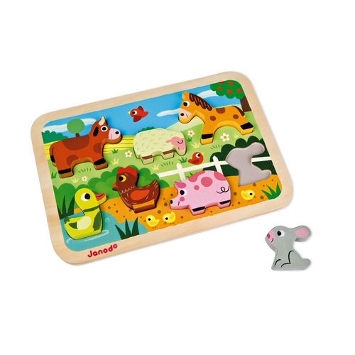 Puzzle 3d La Ferme Janod 7 Pièces