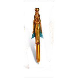 Stylo Bille Trésor D'egypte En Résine D 'art Peint A La Main