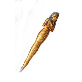 Stylo Bille Trésor D'egypte En Résine D 'art Peint A La Main