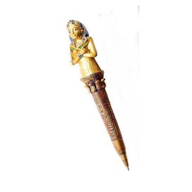 Stylo Bille Trésor D'egypte En Résine D 'art Peint A La Main