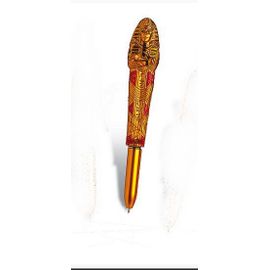 Stylo Bille Trésor D'egypte En Résine D 'art Peint A La Main
