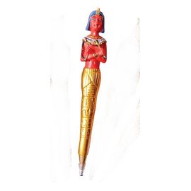 Stylo Bille Trésor D'egypte En Résine D 'art Peint A La Main