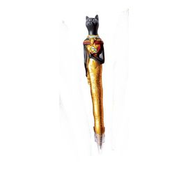 Stylo Bille Trésor D'egypte En Résine D 'art Peint A La Main