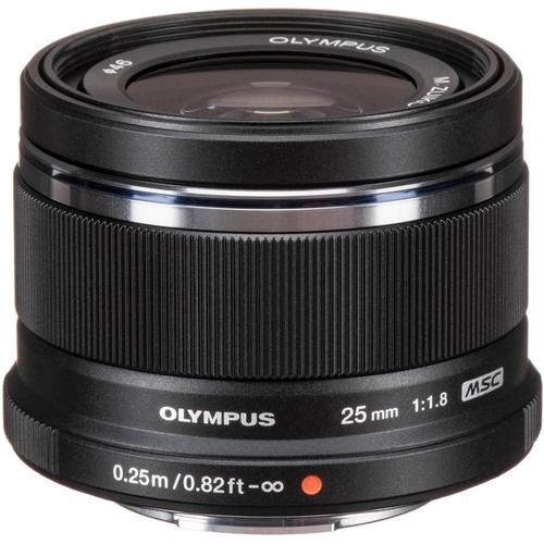 Olympus M. Zuiko Objectif 25 mm f / 1.8 noir