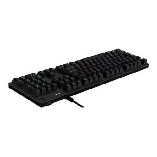 Logitech Clavier mécanique de jeu Lightsync RGB avec commutateurs GX B