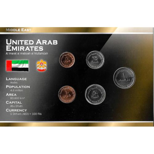 Lot De Pieces Emirats Arabes Unis Année 2008