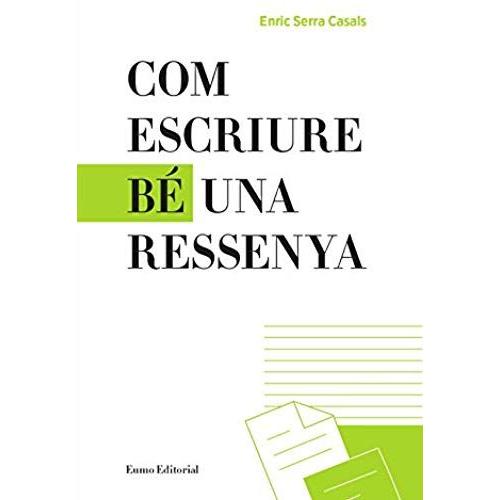 Com Escriure Bé Una Ressenya