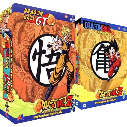 Dragon Ball, Z & Gt - Intégrale Des Films - 2 Coffrets (10 Dvd)