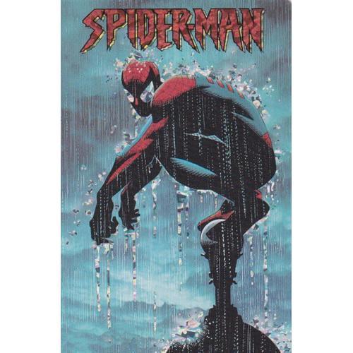 Carte Brillante Spider-Man / Peter Parker (Spiderman, Marvel Comics, Comic Book , Super-Héros, Avengers, Captain America, Homecoming, Far From Home, Amazing Fantasy, Fantask, Collection, Collector)