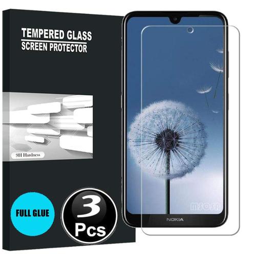Vitre Protection Ecran Pour Nokia 3.2 Verre Trempé Incassable Lot De [X3] Tempered Glass