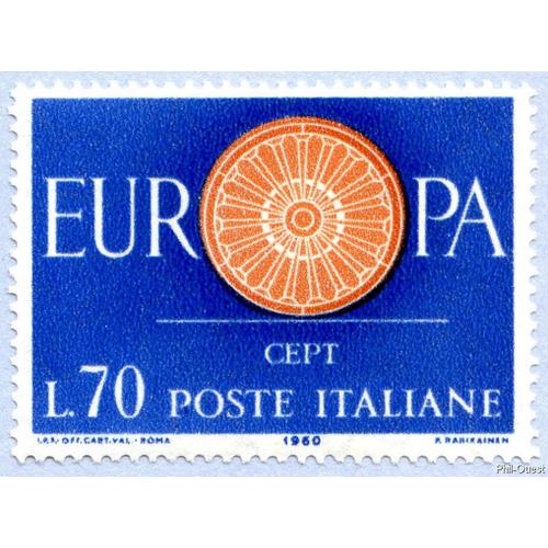 1 Timbre Neuf Europa Italie 1960