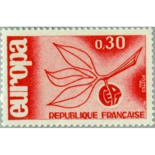 1 Timbre Neuf Europa France 1965