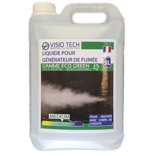 VISIO TECH - Liquide pour générateur de fumée - Medium 5L