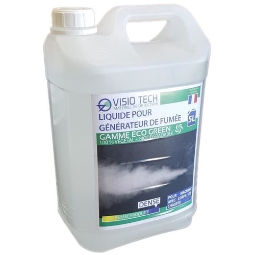 VISIO TECH - Liquide pour générateur de fumée - Dense 5L