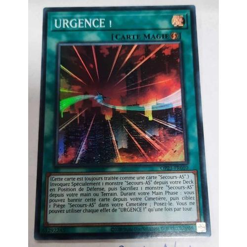 Yu Gi Oh Op23 Fr010 Urgence Super Rare