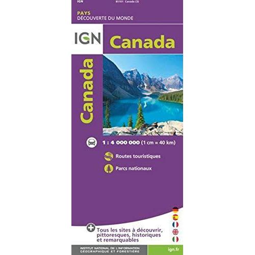 Carte Ign Canada