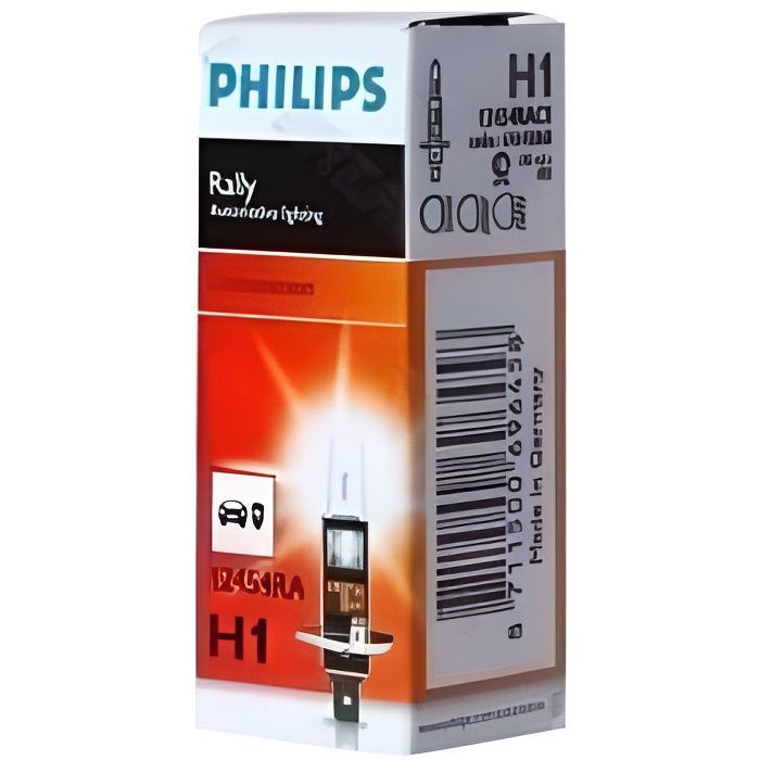 Ampoule Philips 12454rac1 H1 12454 Ra 12v 100w P14,5s