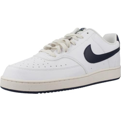 Chaussures Nike Court Vision Lo Colour Blanc