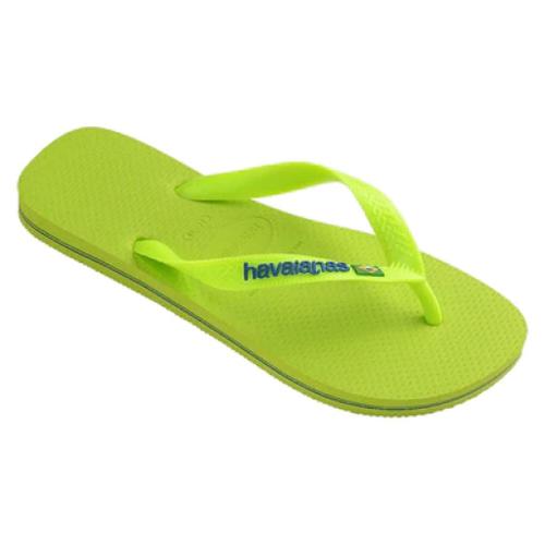 Havaianas Brasil Logo Neon Colour Vert