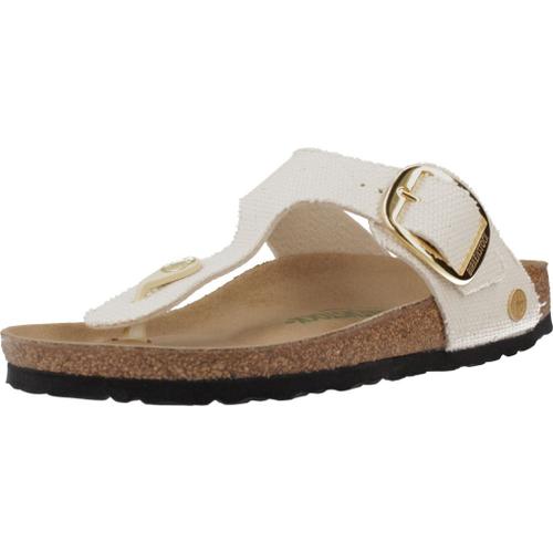 Birkenstock Gizeh Big Buckle Rivet Lo Colour Beige