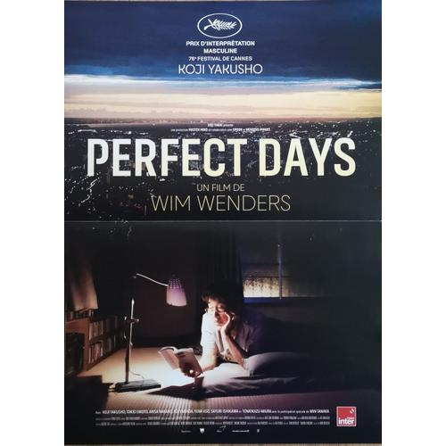 Affiche De Cinéma " Perfect Days " Format 40x60cm Film De Wim Wenders, Avec Koji Yakusho