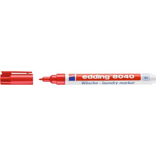 Edding Marqueur Spécial Tissu 8040 Rouge 1 Mm