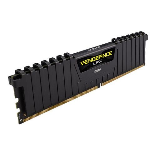 CORSAIR Vengeance LPX - DDR4 - kit - 128 Go: 4 x 32 Go - DIMM 288 broches - 2666 MHz / PC4-21300 - CL16 - 1.2 V - mémoire sans tampon - non ECC - noir