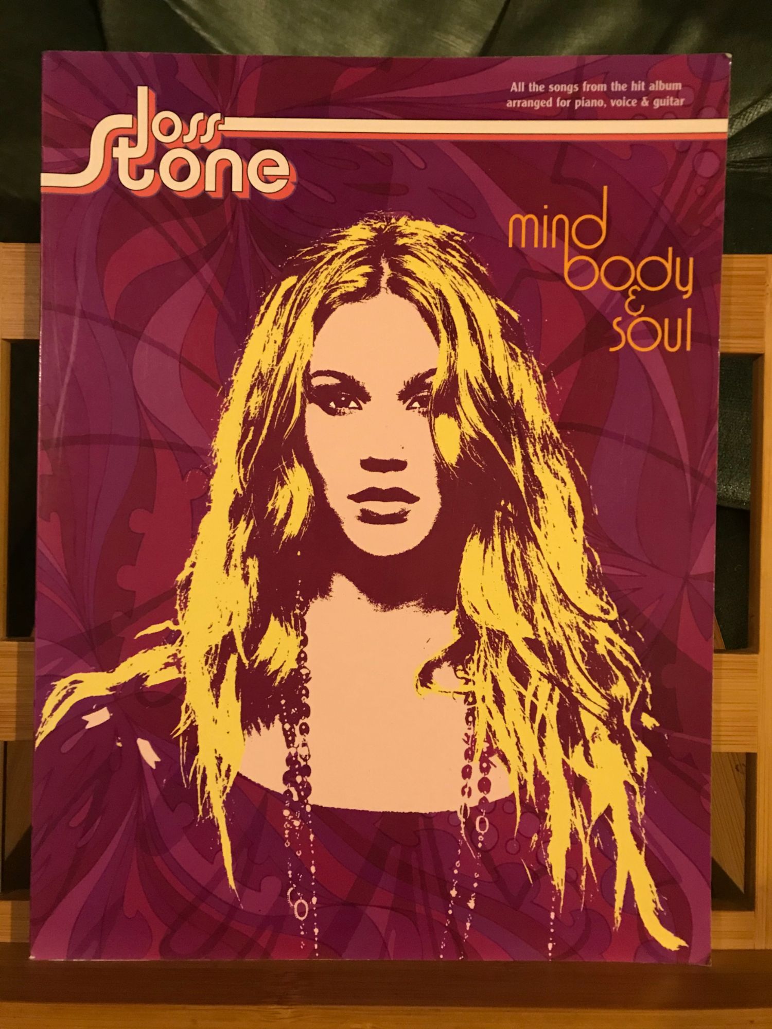 Joss Stone Mind Body And Soul Songbook Partition Chant Piano Accords Wise Publications