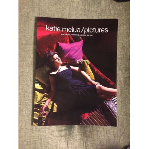 Katie Melua Pictures Songbook Partition Chant Piano Accords Editions Dramatico