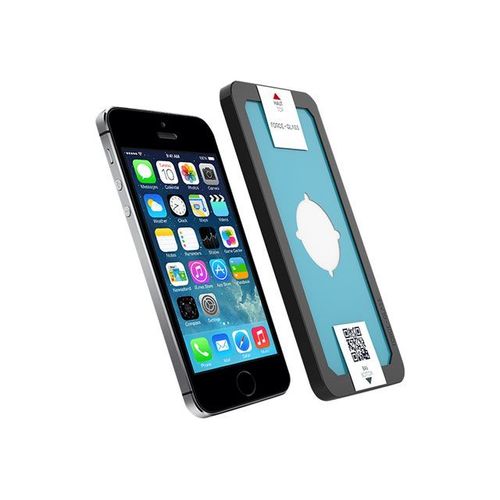 Bigben Interactive Force Glass Anti-Blue - Protection D'écran Pour Téléphone Portable - Verre - Bleu Clair - Pour Apple Iphone 5, 5c, Se