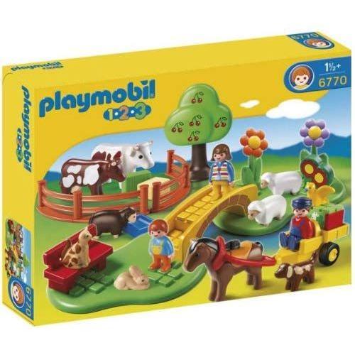 Playmobil 123 6770 - Coffret Famille À La Campagne