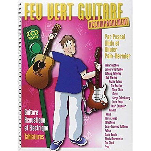 Feu Vert Guitare Accompagnement Tab 2 Cd