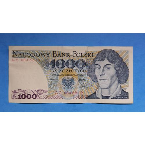 Pologne 1000 Zloty 1982