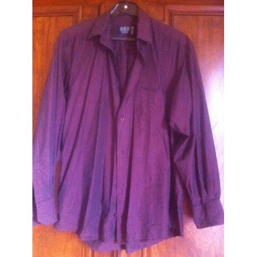 Chemise Violette Marque Quinze Taille M