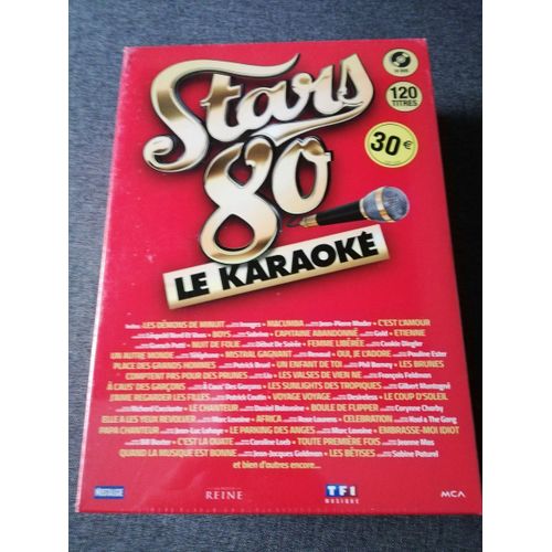 Stars 80, Le Karaoké - Coffret 10 Dvd