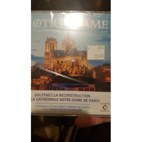 Notre-Dame Les Plus Grandes Aires De La Musique Sacrée Neuf Sous Blister